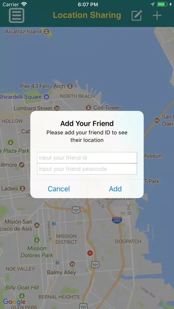 AR Travel Map Screenshots