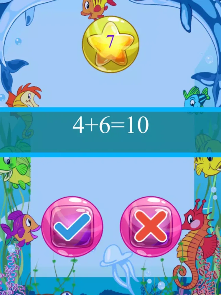 Tangkapan skrin Education Math Game iPad 