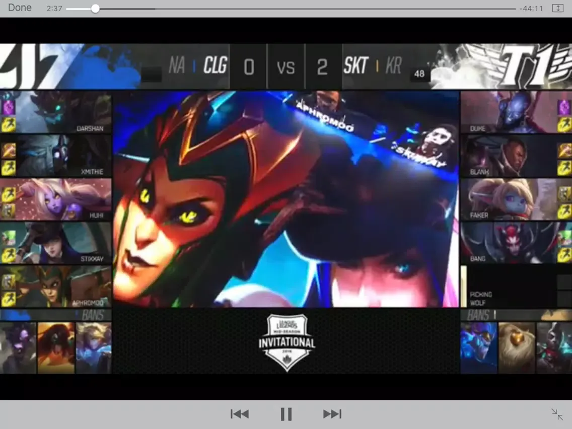 Ảnh chụp màn hình của Clip LoL - videos and replays League of Legends iPad 