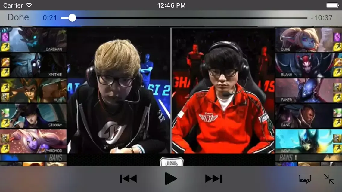 Ảnh chụp màn hình của Clip LoL - videos and replays League of Legends