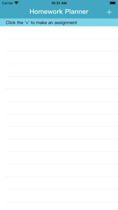 HW Planner Screenshots