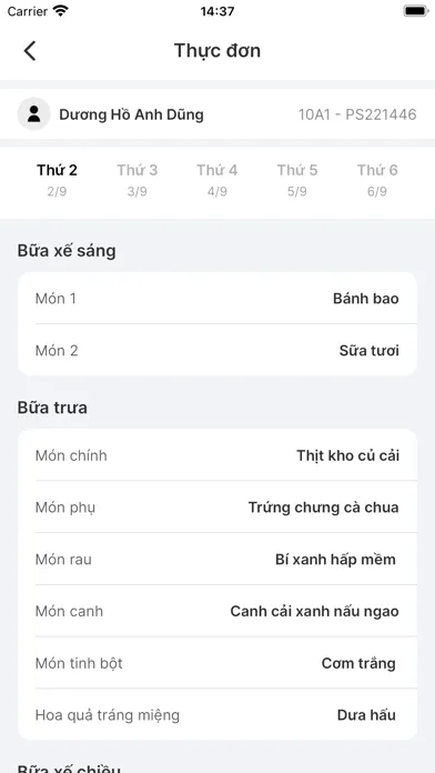 BMS - Phụ huynh应用截图