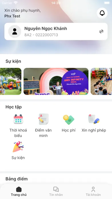 BMS - Phụ huynh应用截图