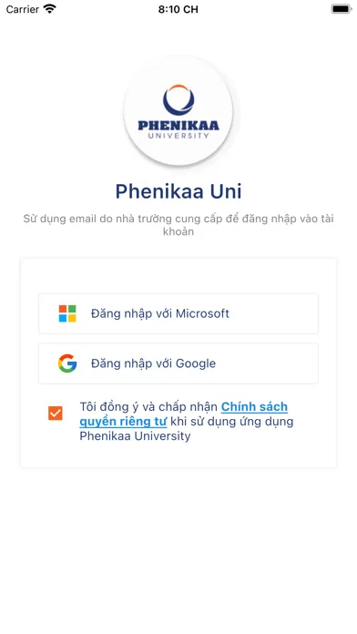 Phenikaa Uni سکرین شاٹس