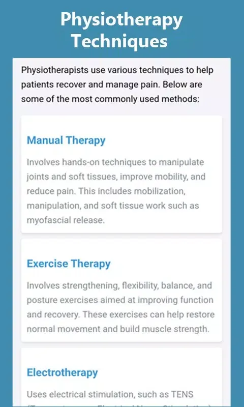Physio Study- Physio companion Ekran Görüntüleri