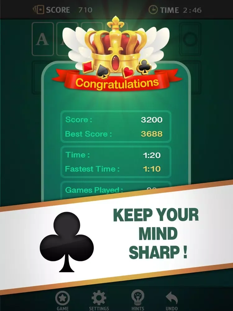 Solitaire Heart - Classic Play iPad  Screenshots