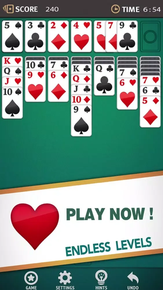 Solitaire Heart - Classic Play Screenshots