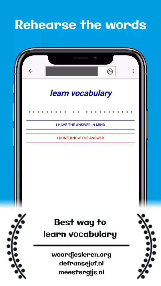 Learn vocabulary with Wozzol Screenshots
