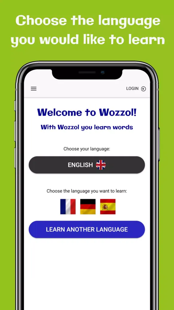 Learn vocabulary with Wozzol Screenshots