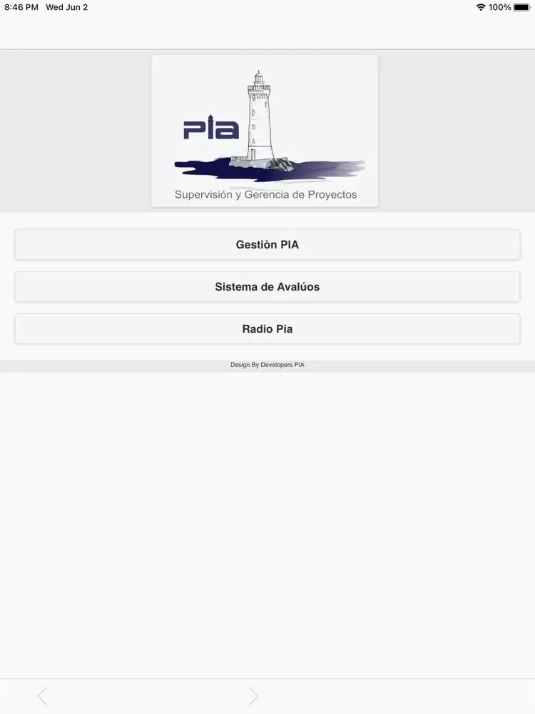 PIA GESTION Y AVALUOS iPad  স্ক্রিনশট