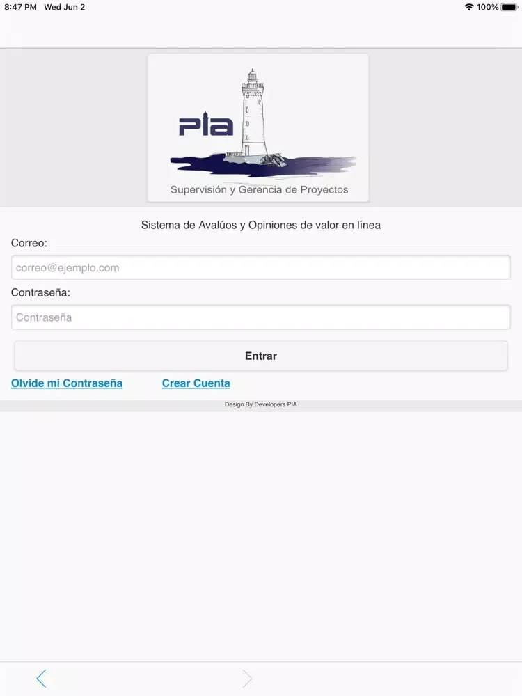 PIA GESTION Y AVALUOS iPad  স্ক্রিনশট