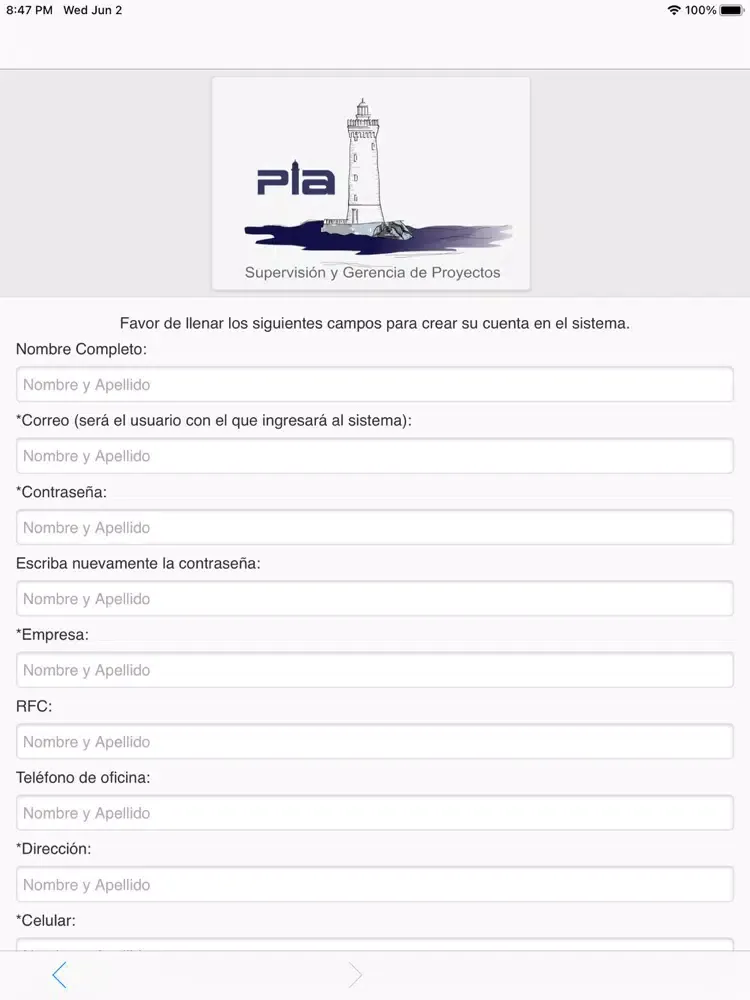 PIA GESTION Y AVALUOS iPad  স্ক্রিনশট