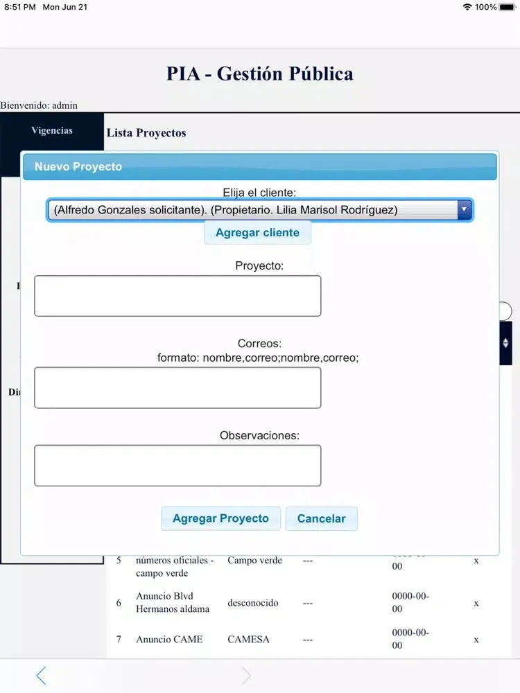 PIA GESTION Y AVALUOS iPad  স্ক্রিনশট