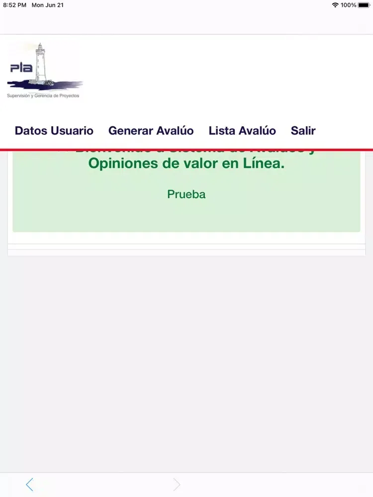 PIA GESTION Y AVALUOS iPad  স্ক্রিনশট