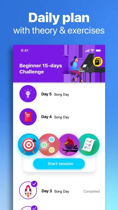 Zrzuty ekranu Hello Piano: Learn Pro Lessons