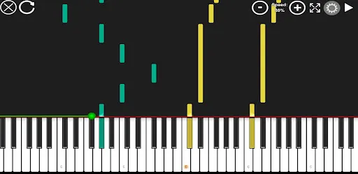 Zrzuty ekranu Piano Tutorials