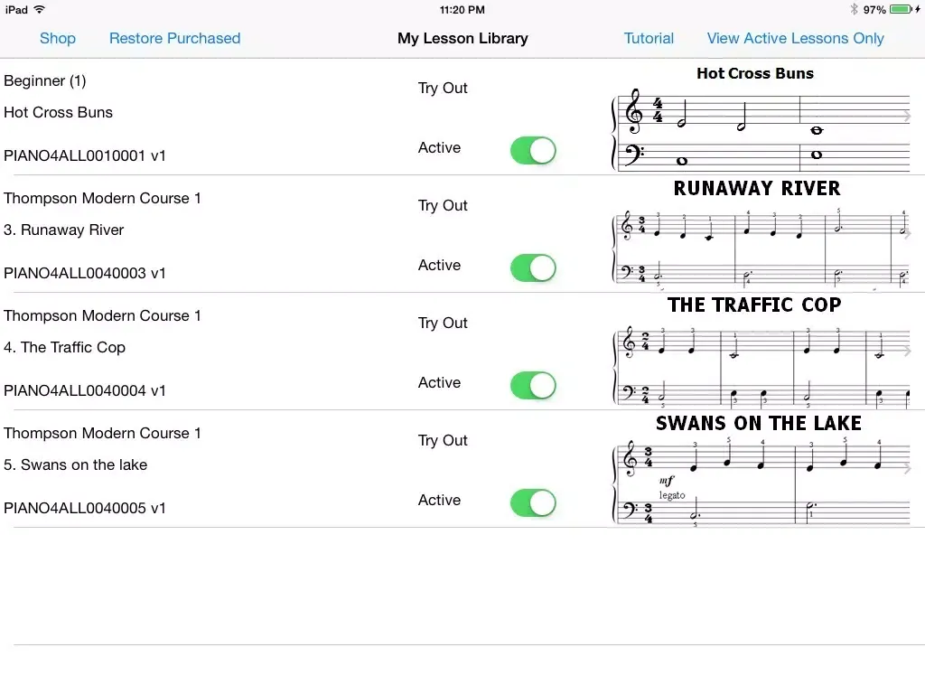 Piano4All iPad 應用截圖