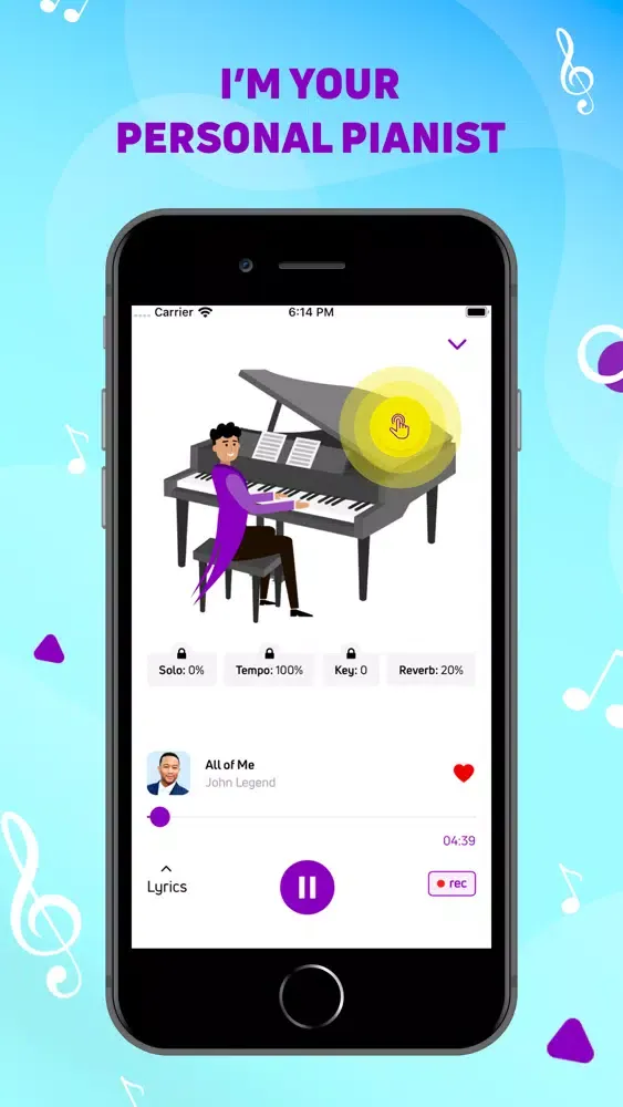 تصاویر Piano Backing Tracks