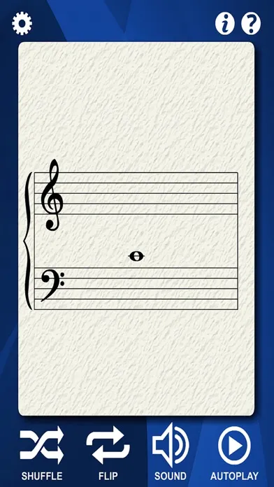Piano Notes Flash Cards স্ক্রিনশট