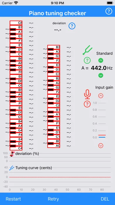 Piano tuning checker LITE应用截图