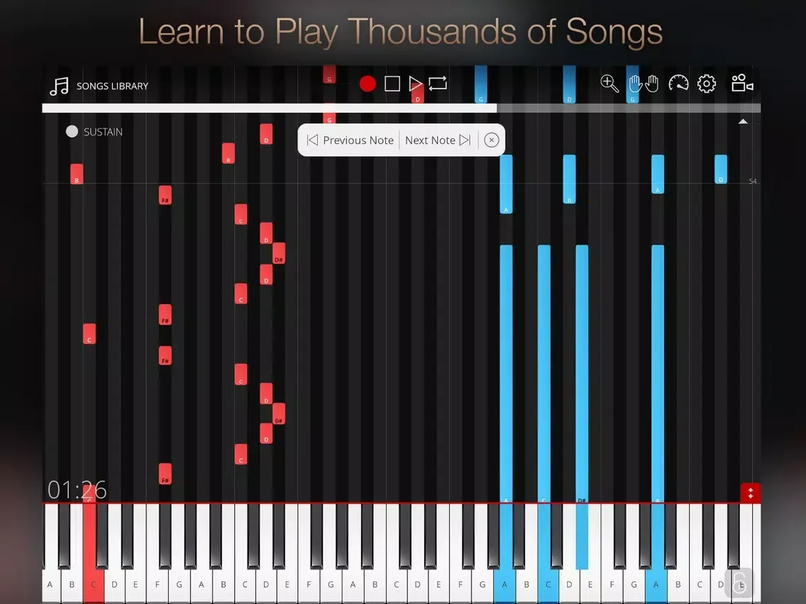 Player Piano 3D iPad  스크린샷