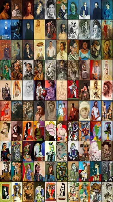 Zrzuty ekranu App for Picasso: 100 Portraits by Picasso