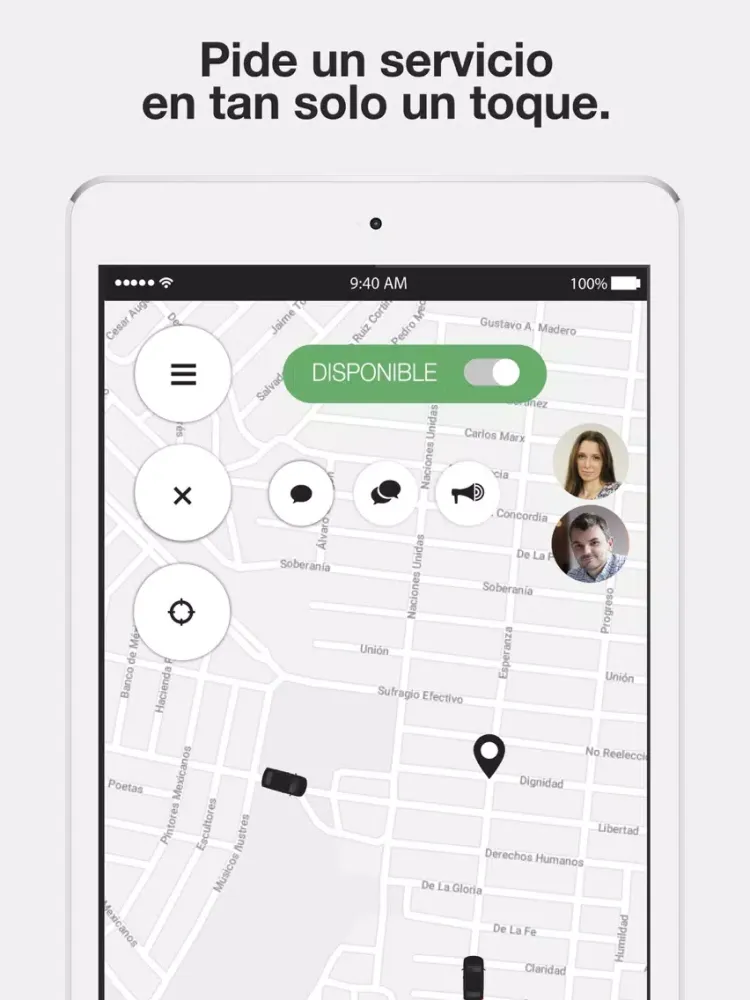 Ảnh chụp màn hình của Pickme Operador V3 iPad 