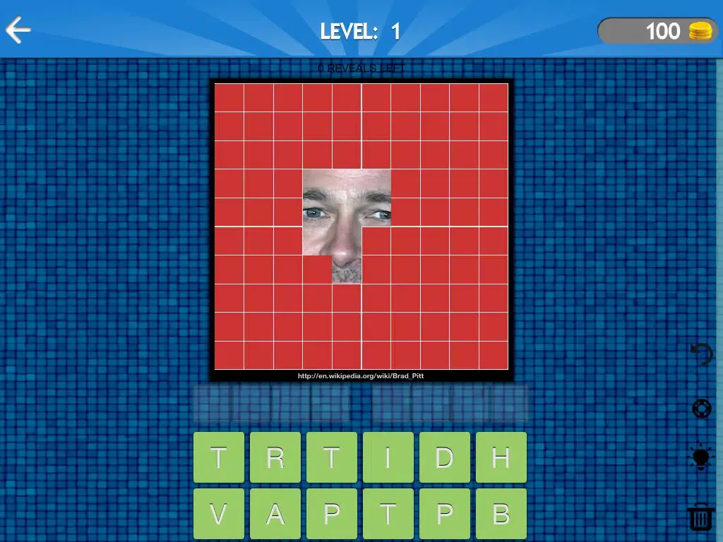 Captures d'écran de Pic-Quiz Celebrities: Guess the Pics and Photos of Popular Celebs in this Hollywood Puzzle iPad 