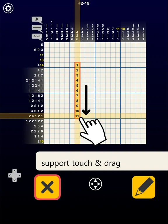 Скриншоты Nonogram galaxy 2 - Thema iPad 