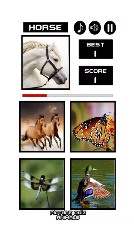 Captures d'écran de Picture Quiz Animals - Free funMind Teaser game