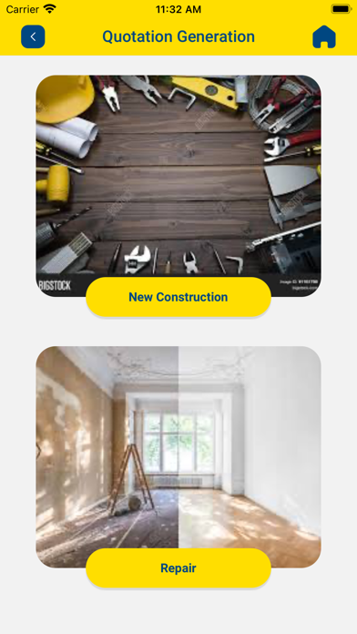 Zrzuty ekranu Dr. Fixit Contractor App