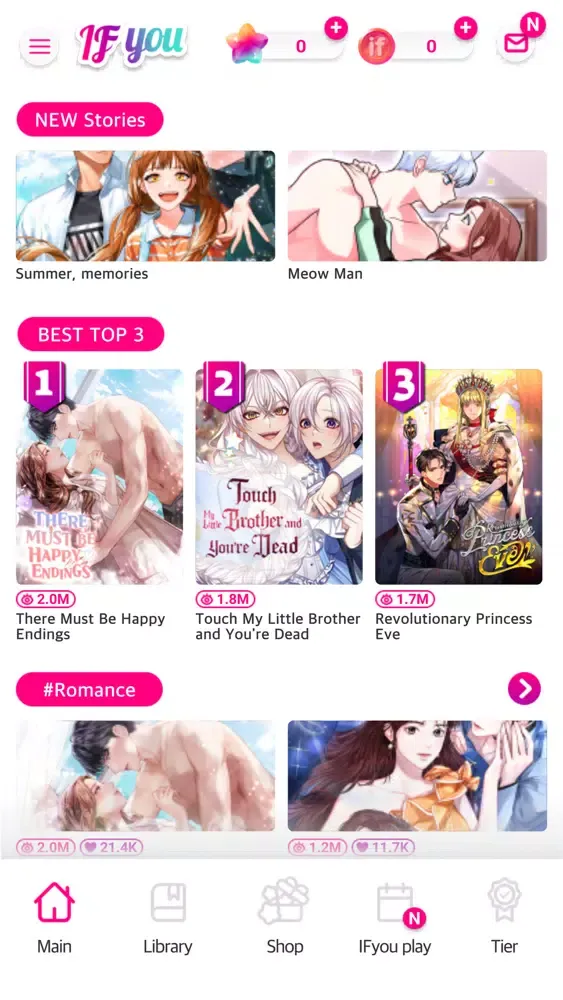 IFyou:episodes-love stories Screenshots