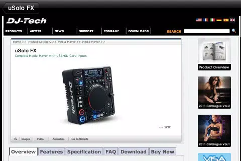 DJ Tech Mobile Catalog應用截圖