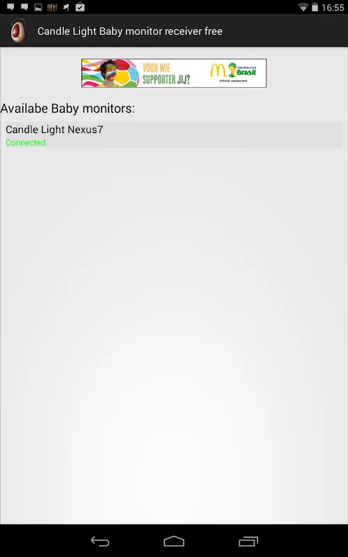 Candle Light Baby Monitor Free Screenshots