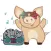 New year with Piggy - Stickers