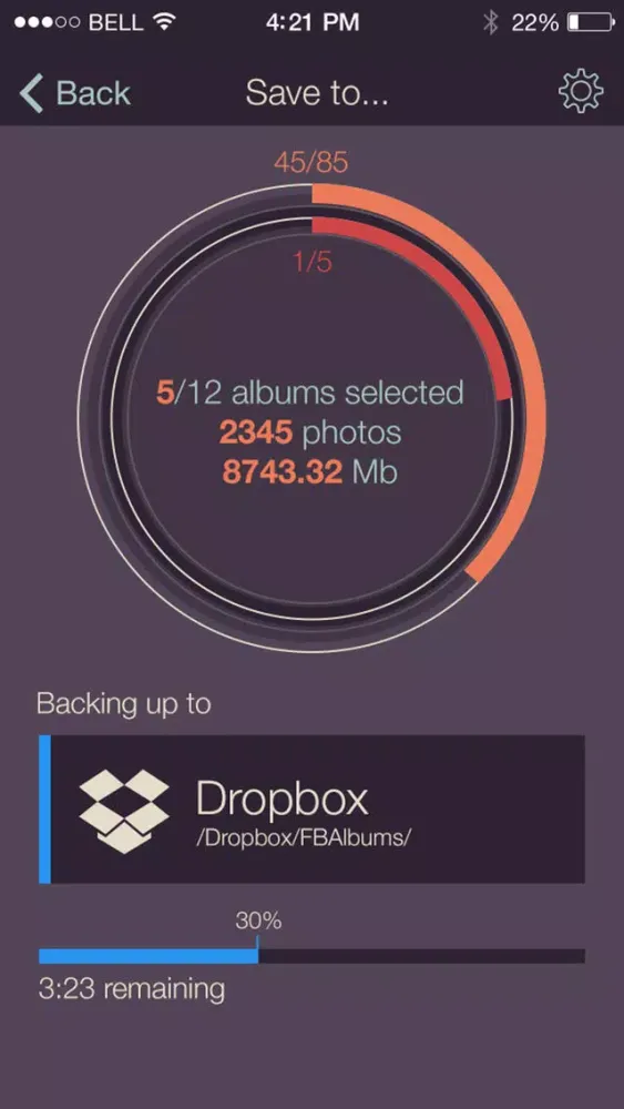 PikUp Pro - Backup Social Photo應用截圖