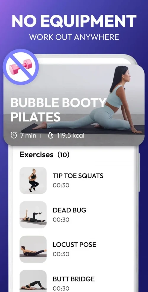 Pilates Workout at Home-screenshot-3