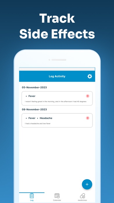 Tangkapan skrin Pill Reminder l Med Tracker