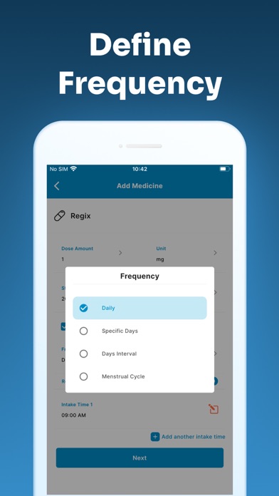 Tangkapan skrin Pill Reminder l Med Tracker