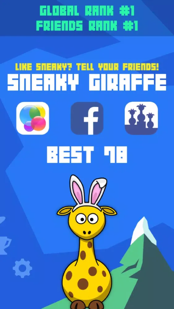 Sneaky Giraffe - The Endless Fun & Cute Reflex Twitch Adventure سکرین شاٹس
