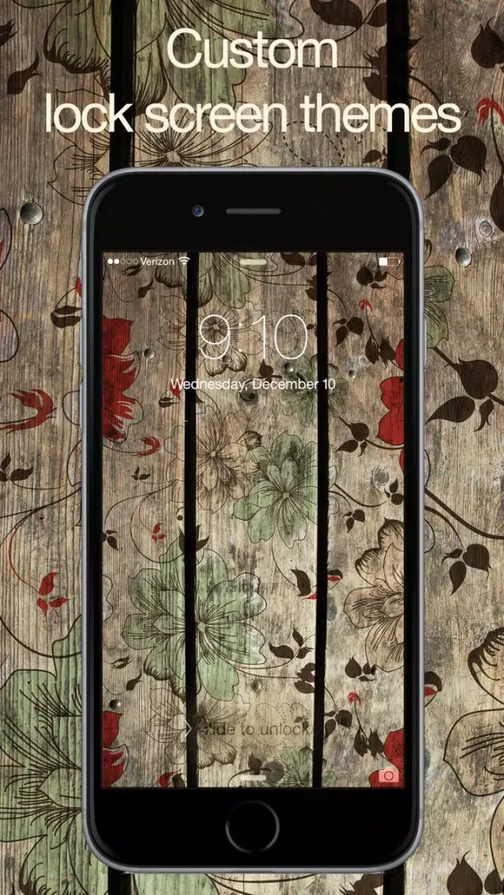 Tangkapan layar Pimp Your 6 & 6 Plus - HD Backgrounds, Lock Screens, Frames, Shelves, Wallpaper for iPhone