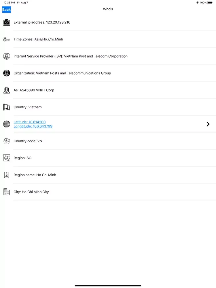 Network Tools & Utilities PRO iPad  スクリーンショット