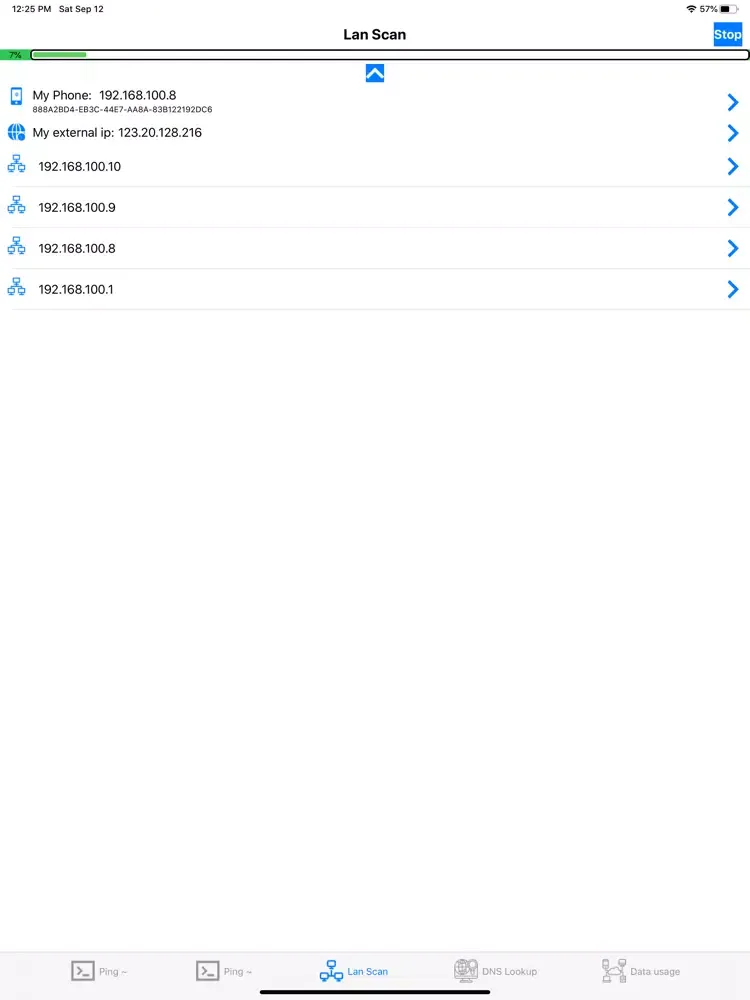 Network Tools & Utilities PRO iPad  スクリーンショット