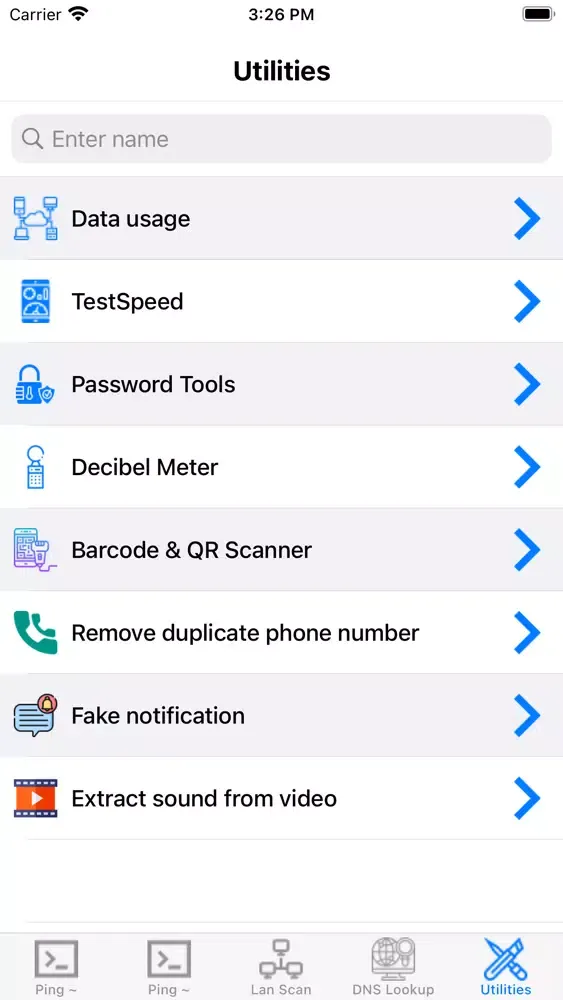 Network Tools & Utilities PRO スクリーンショット