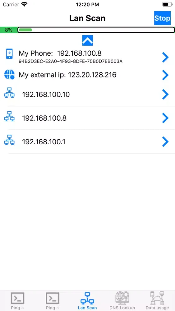 Network Tools & Utilities PRO スクリーンショット