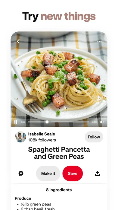 Pinterest应用截图