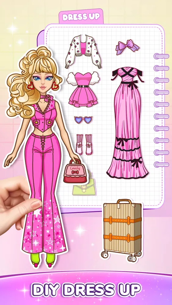 DIY Paper Doll Dress Up Screenshots