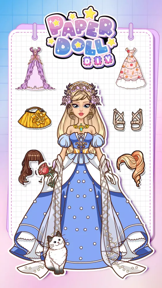 DIY Paper Doll Dress Up Screenshots