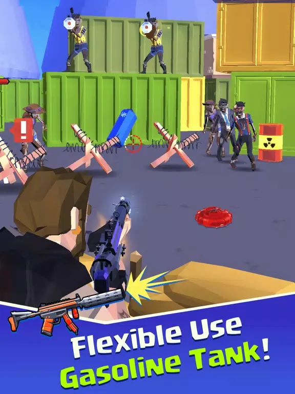 Zombie Shooter Pioneer iPad  سکرین شاٹس