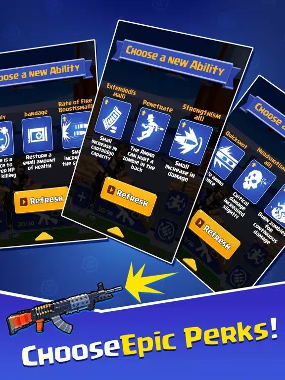 Zombie Shooter Pioneer iPad  سکرین شاٹس